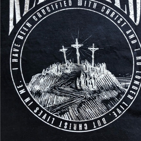 Glo Womens Christian Redeemed Black T- Shirt Cotton 2X NWT - Picture 6 of 9